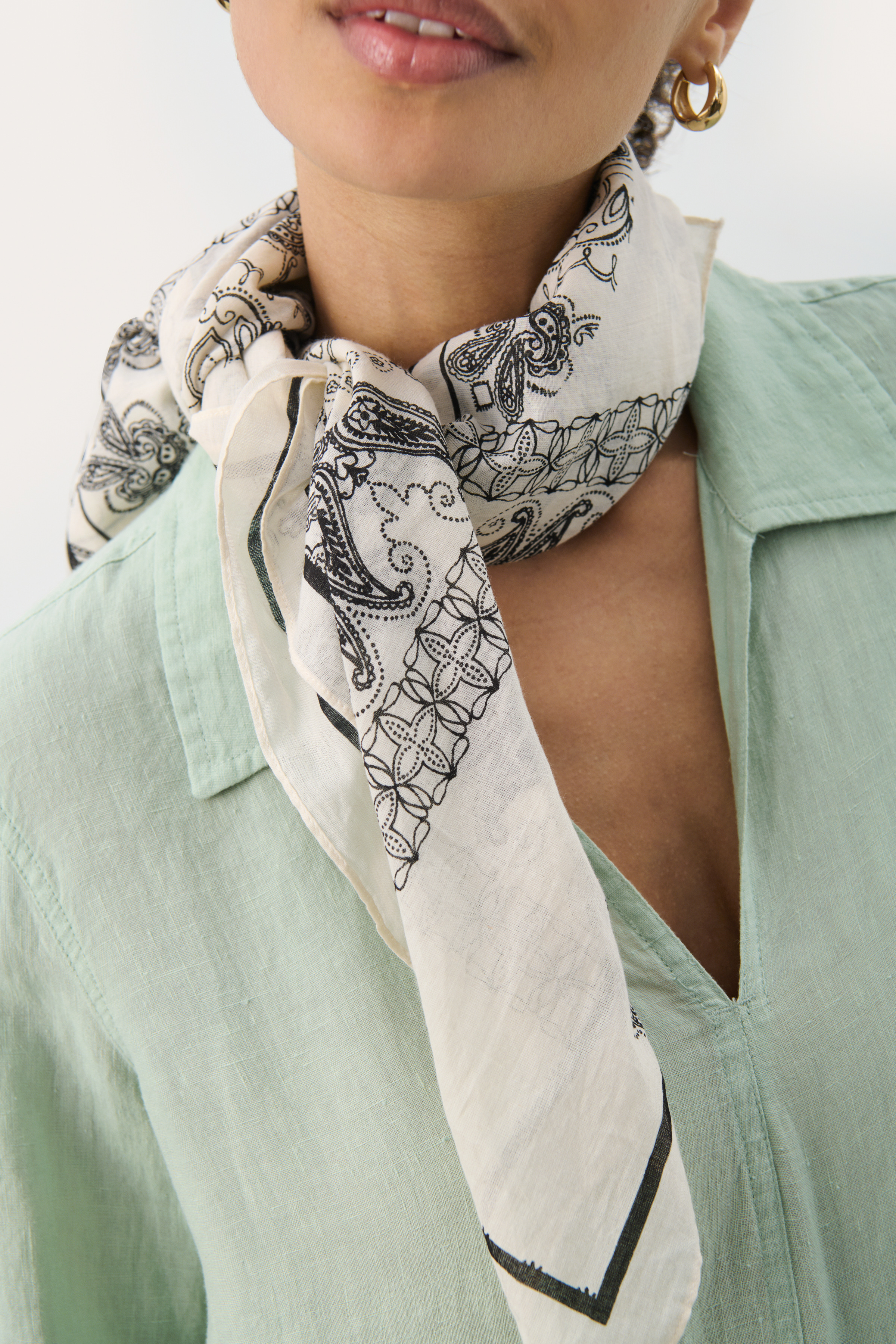 Part Two LouiPW Scarf - Nature - str ONE för Dam