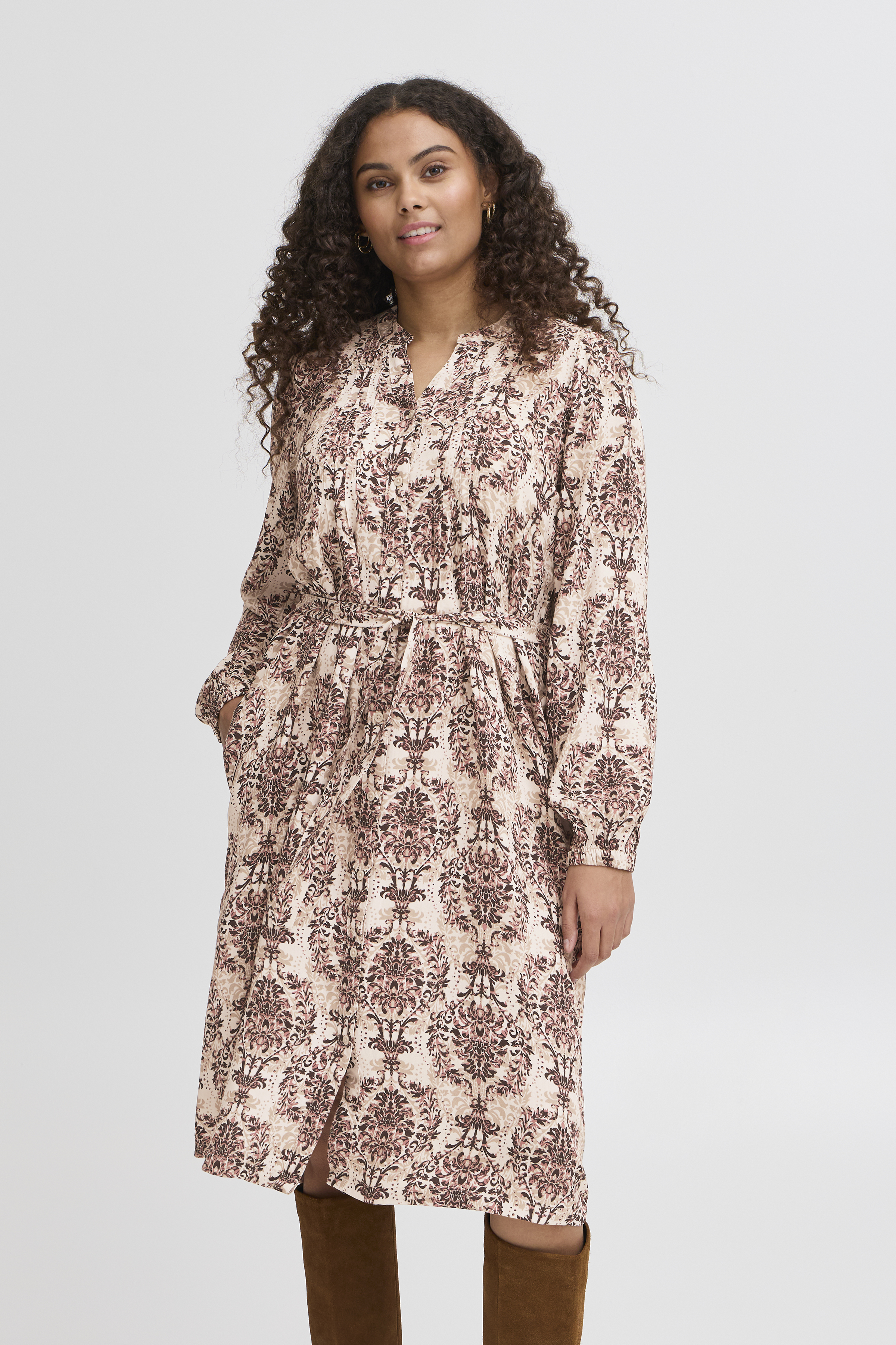 Fransa FRFLOWY Jurk - Pink - grootte XS vor Vrouwen
