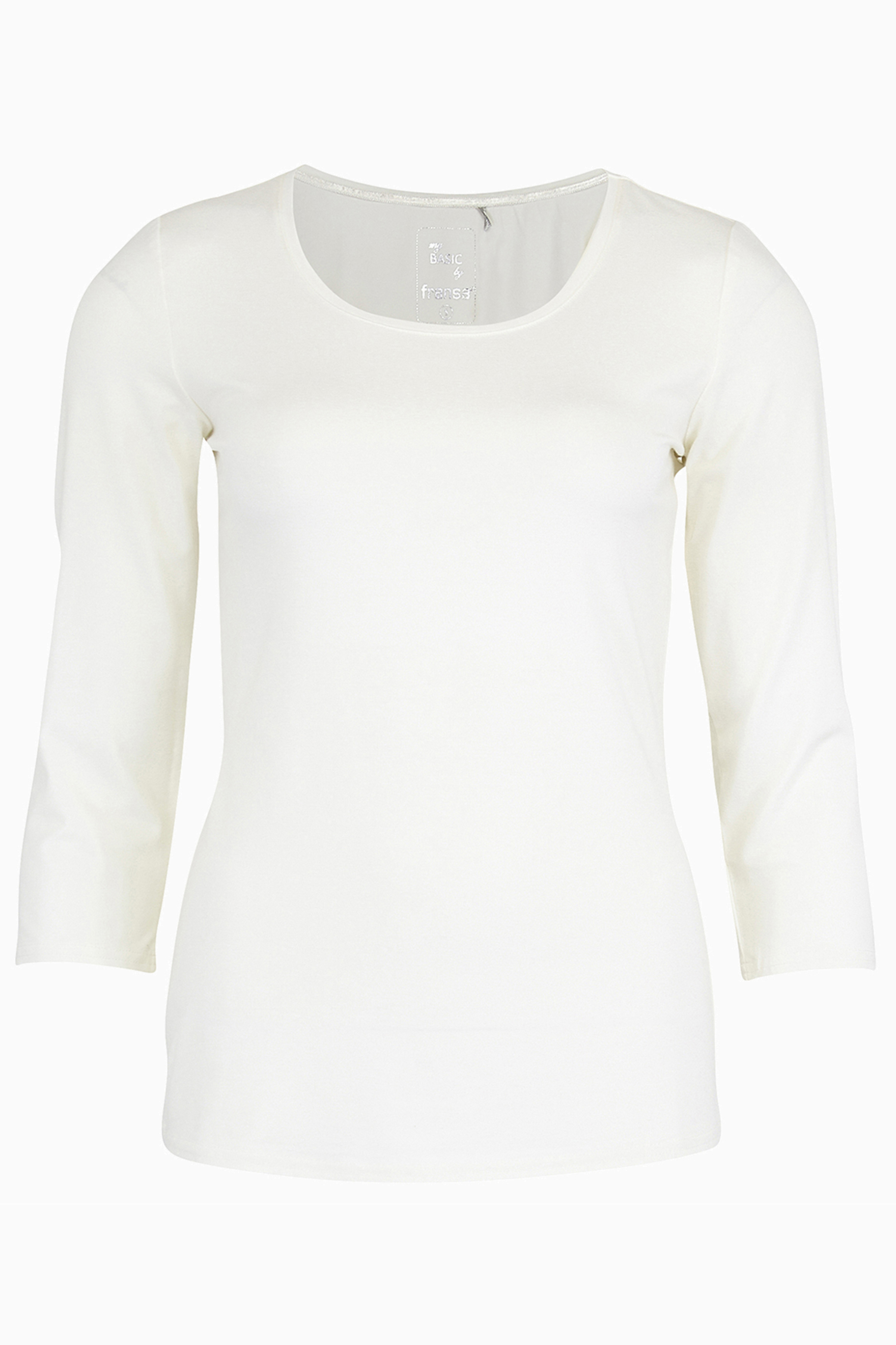 Fransa FRKiksen T-shirt - Vit - str M för Dam