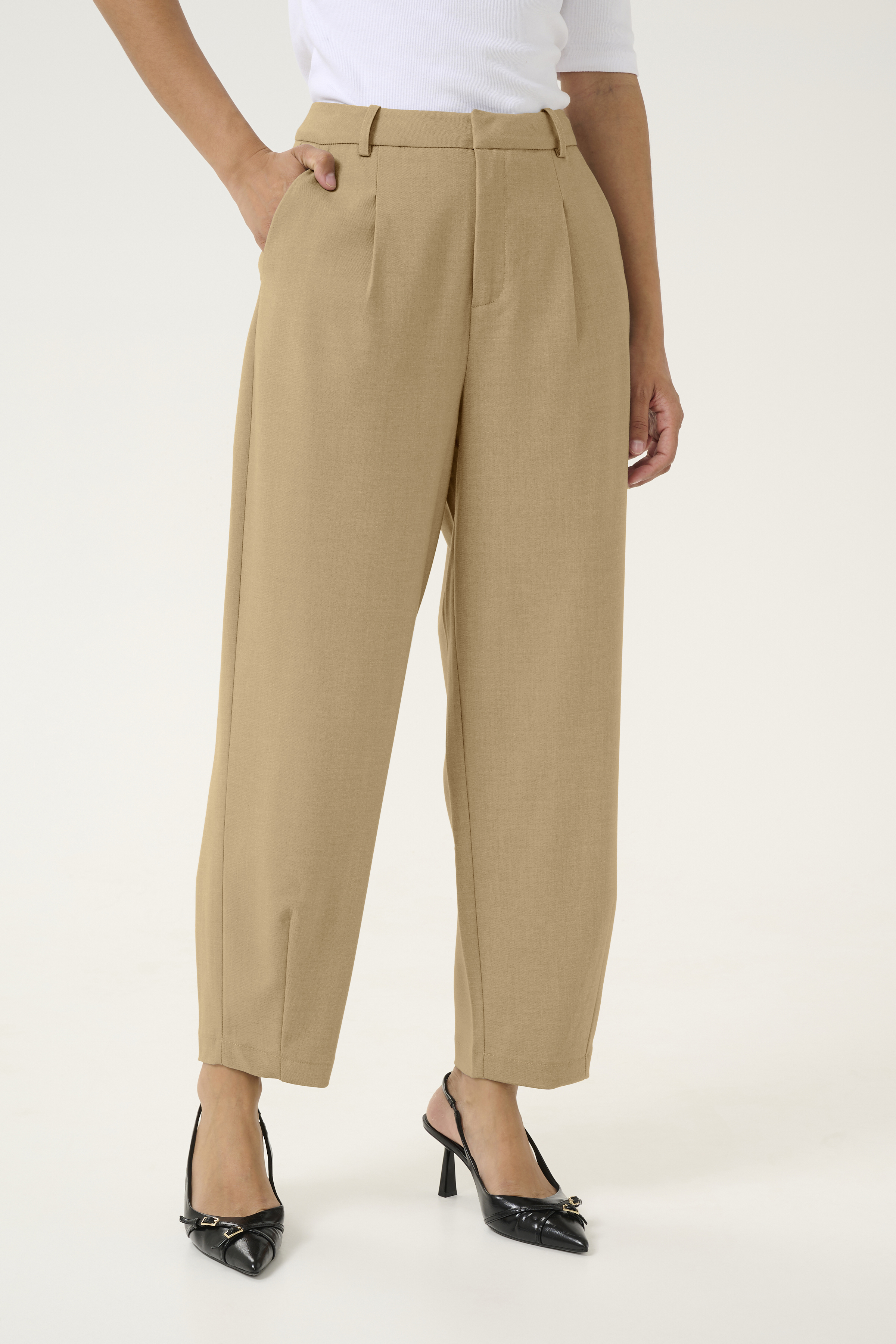 Kaffe KAmerle Broek - Nature - grootte 36 vor Vrouwen