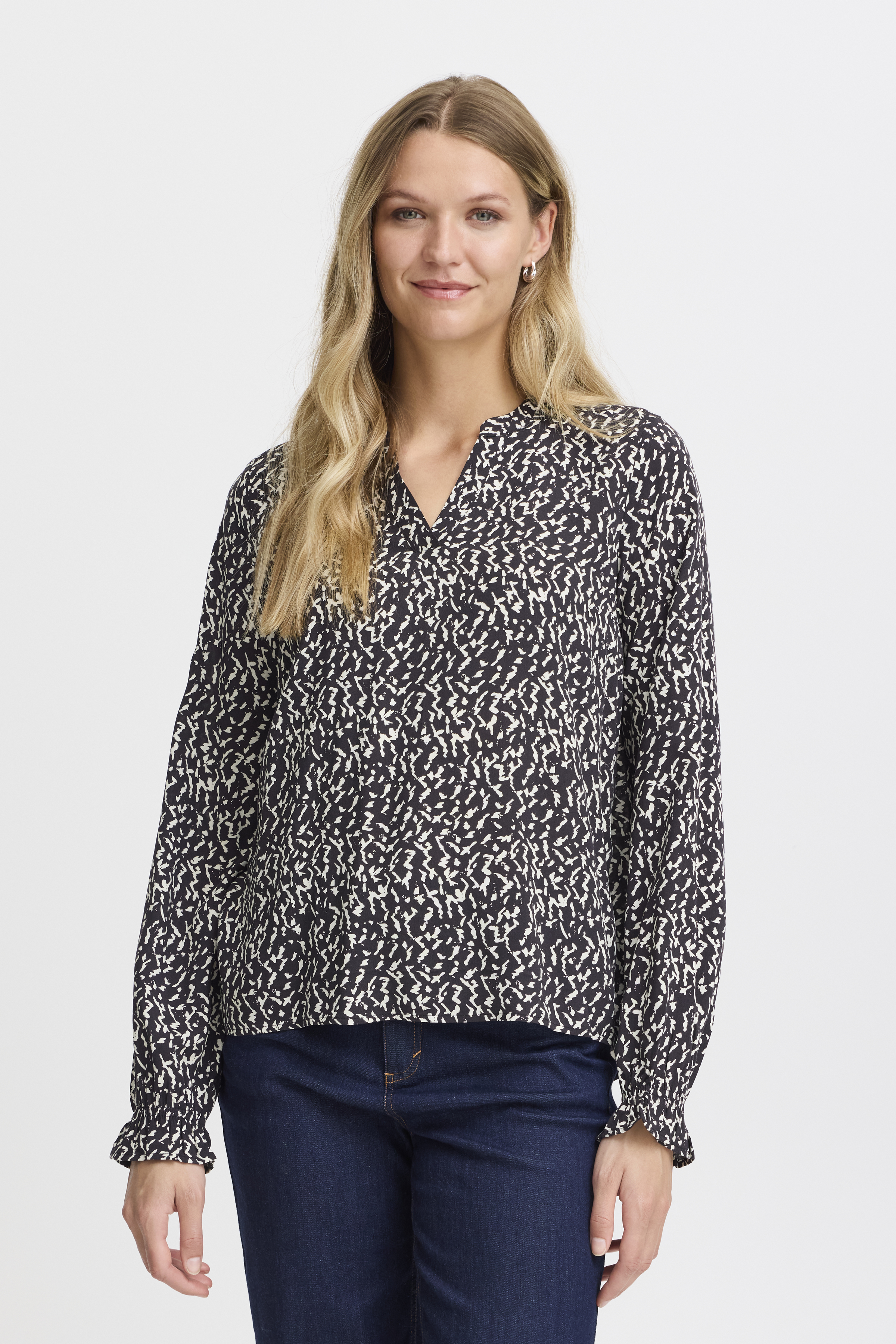 Fransa FRFLOWY Blouse - Grijs - grootte M vor Vrouwen