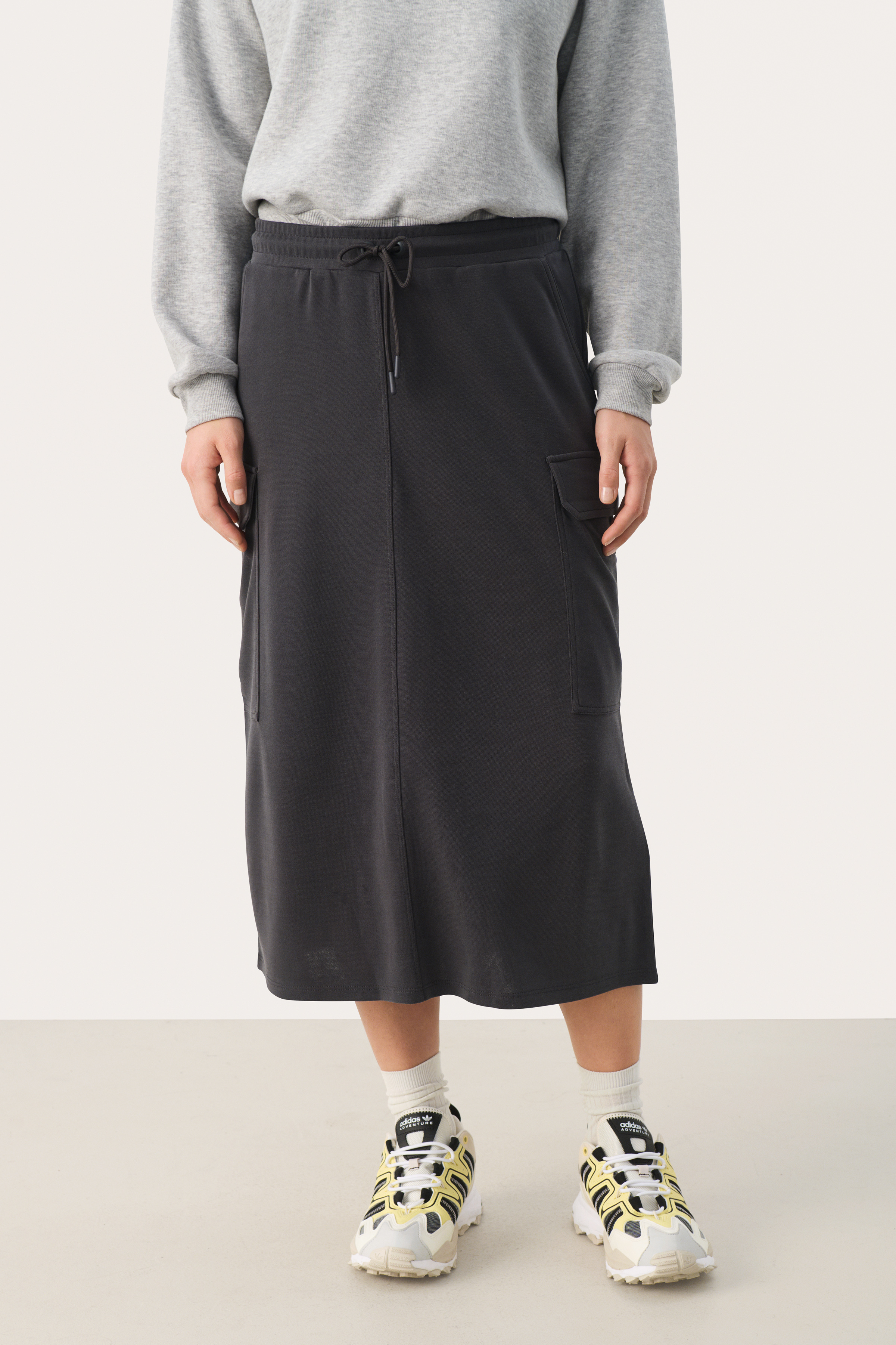Part Two JanayaPW Rok - Grijs - grootte S vor Vrouwen