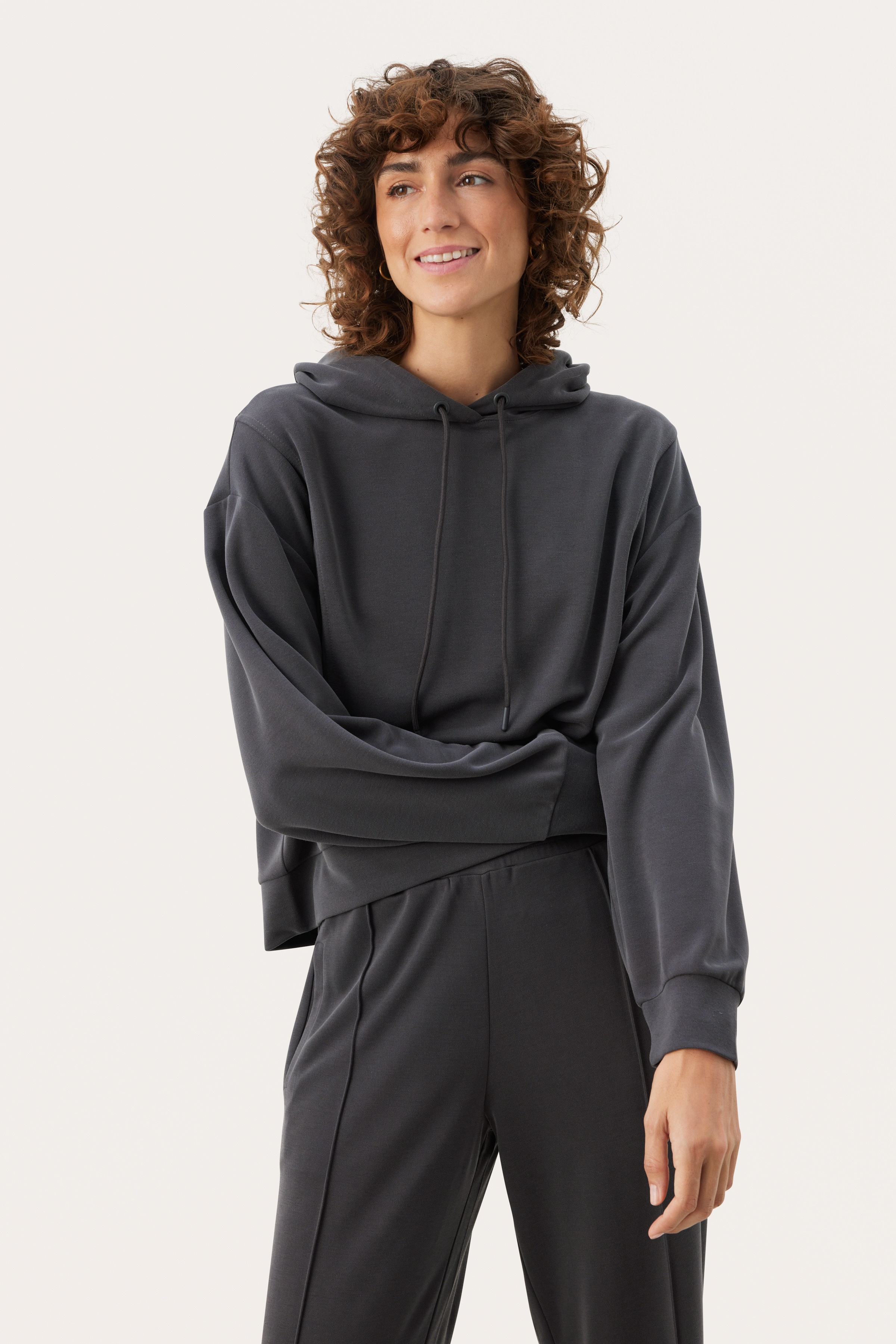 Part Two JosinePW Sweatshirt - Grå - str L för Dam