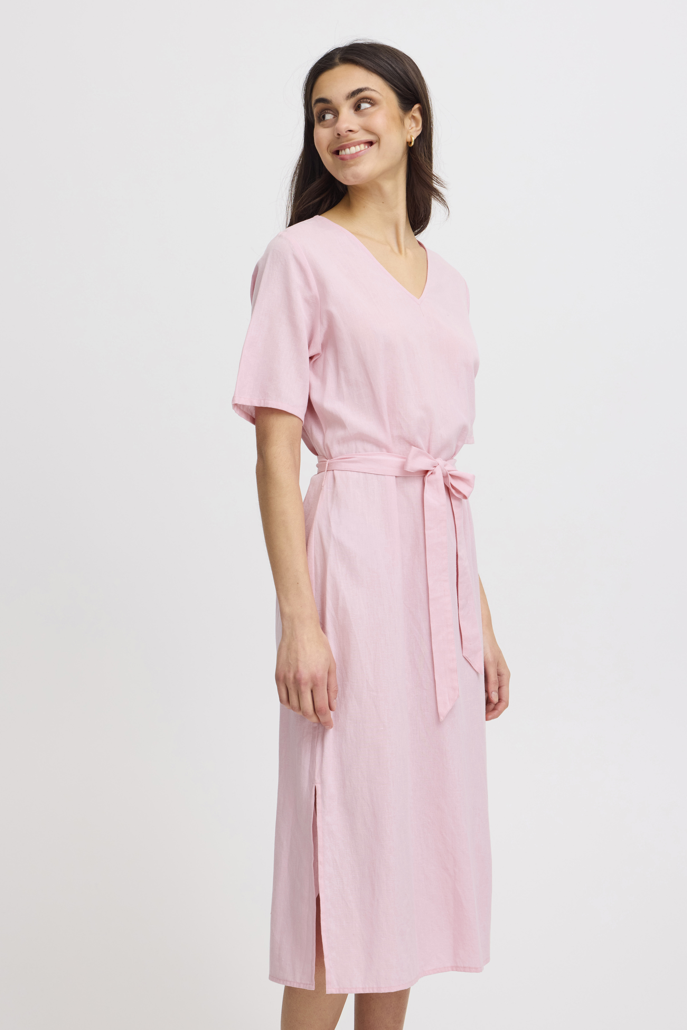 Fransa FRMADDIE Jurk - Pink - grootte S vor Vrouwen