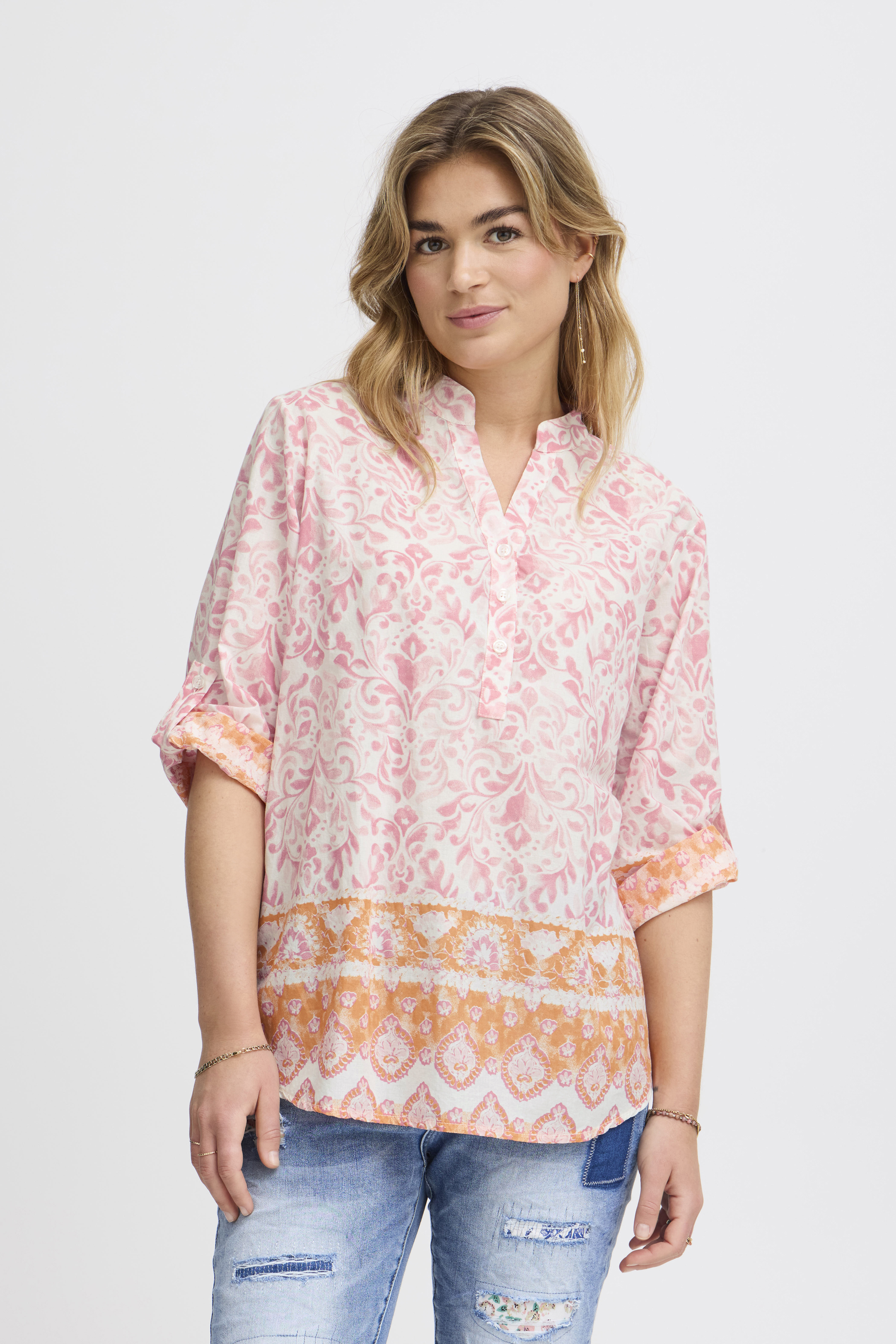 Sorbet SBGANA Blus - Pink - str S/M för Dam
