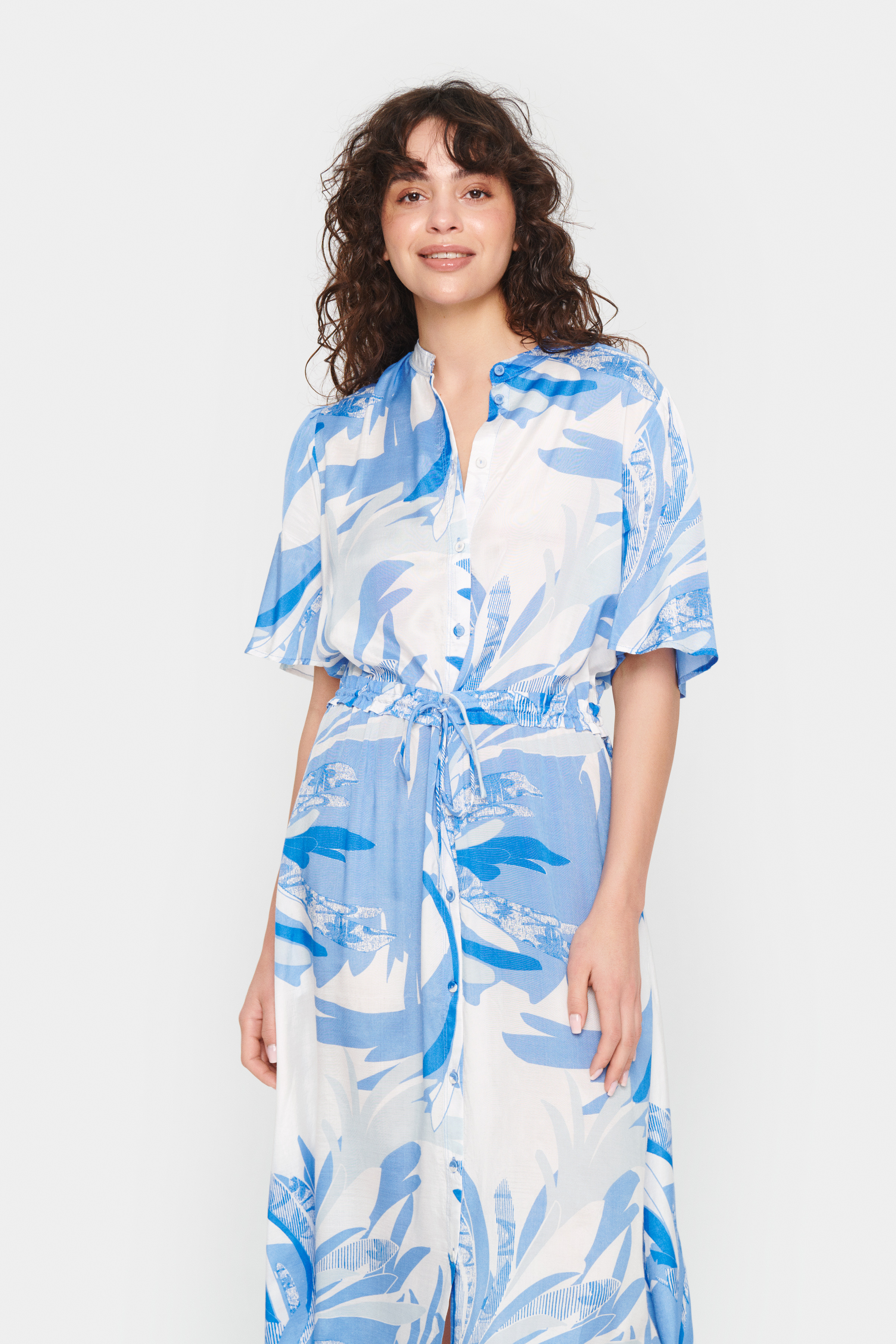 Saint Tropez EvetteSZ Jurk - Blauw - grootte XXL vor Vrouwen