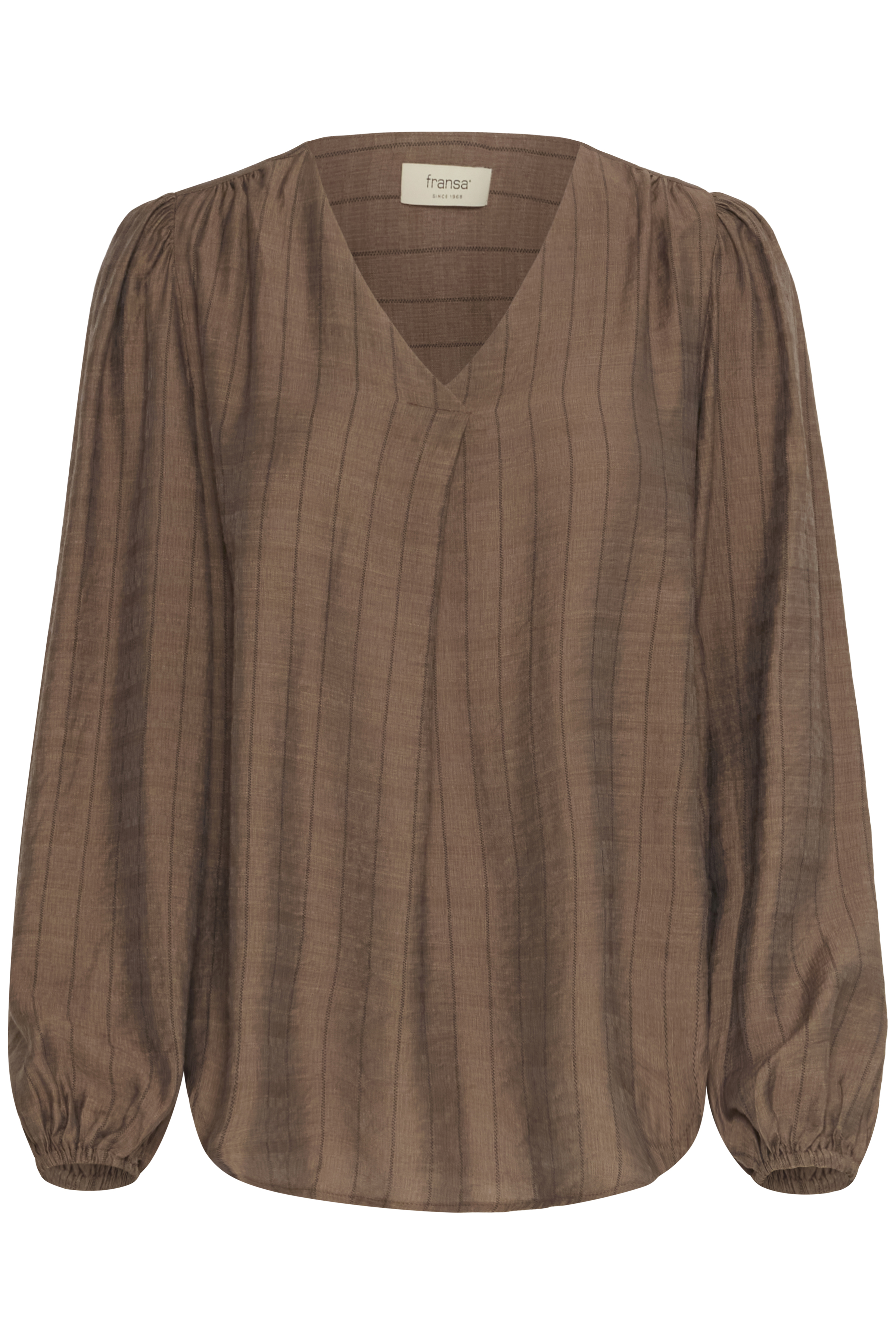 Fransa FRARIANA Blouse - Brown - grootte XXL vor Vrouwen