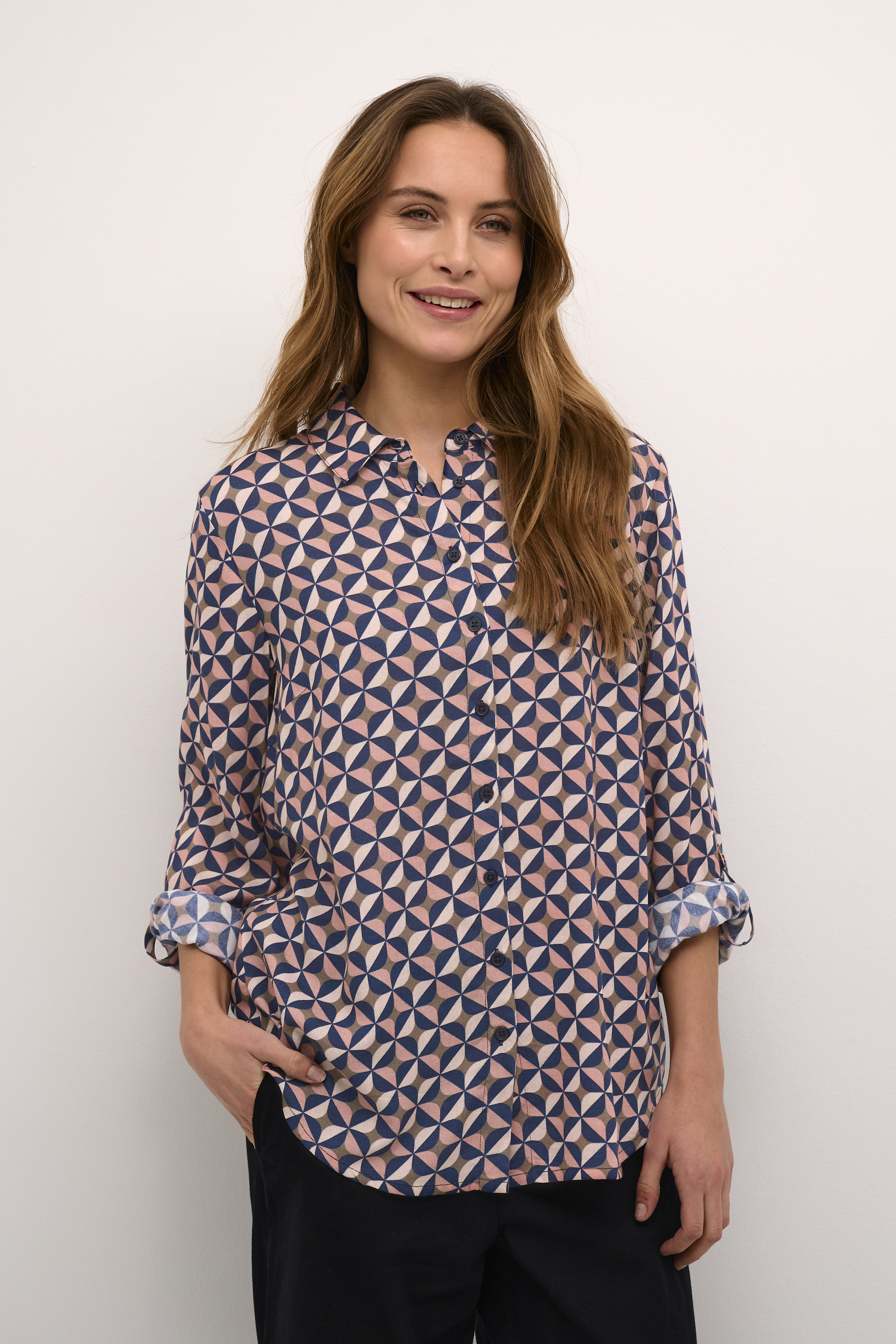 Bon'A Parte BPharriet Overhemd - Rood - grootte S vor Vrouwen