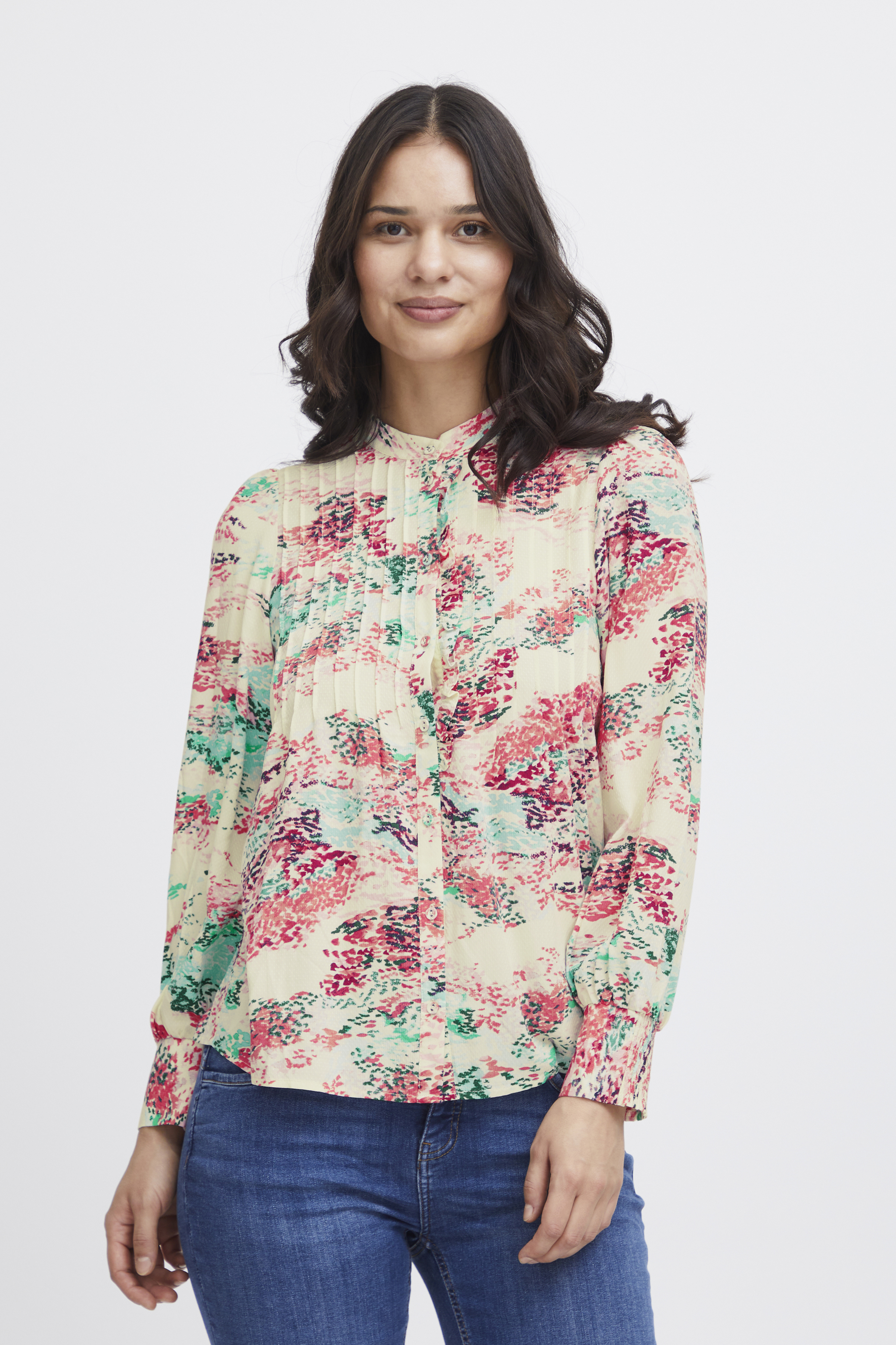 Fransa FRLALU Overhemd - Pink - grootte S vor Vrouwen