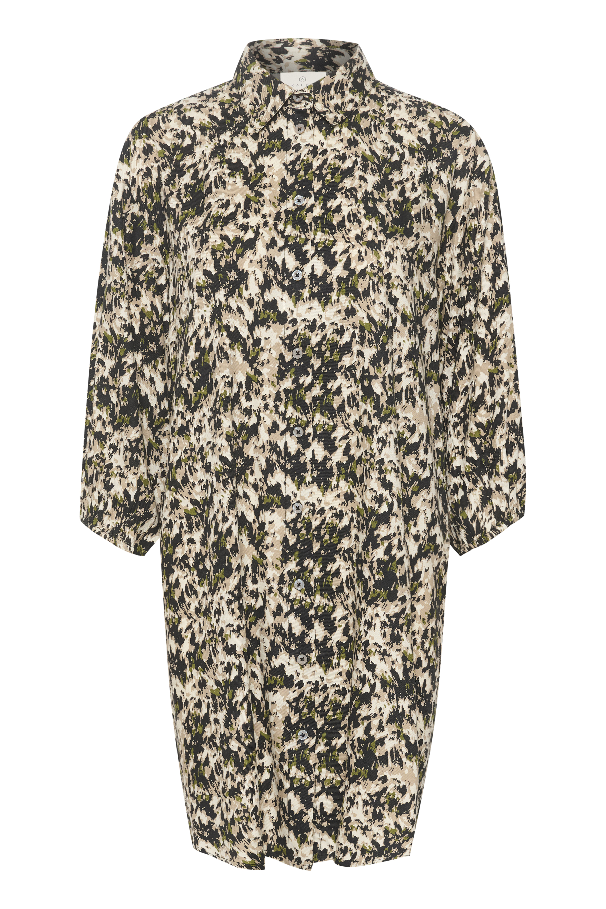 Kaffe KAcarmen Jurk - Multi color - grootte 46 vor Vrouwen