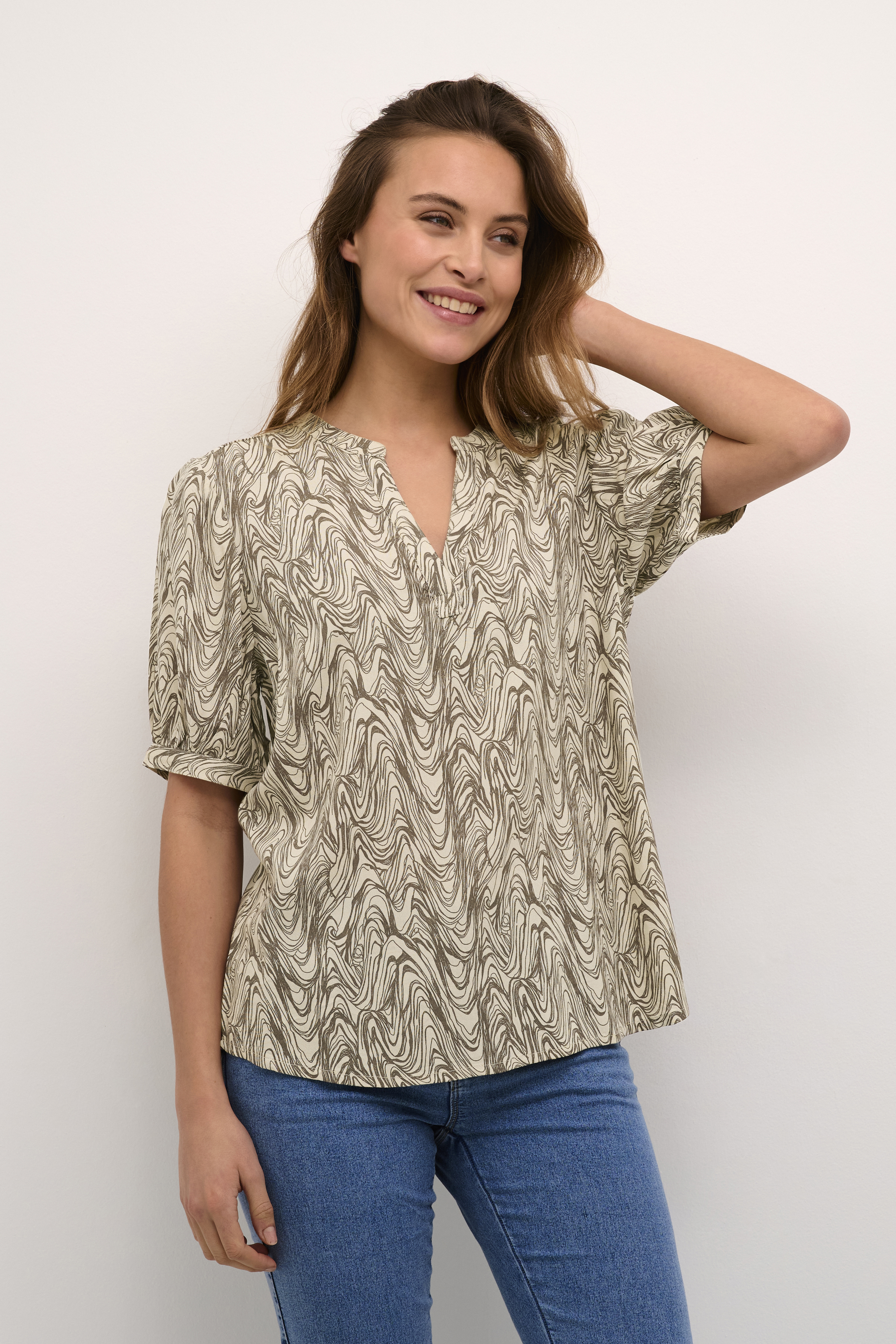 Bon'A Parte BPofelia Blouse - Nature - grootte XL vor Vrouwen