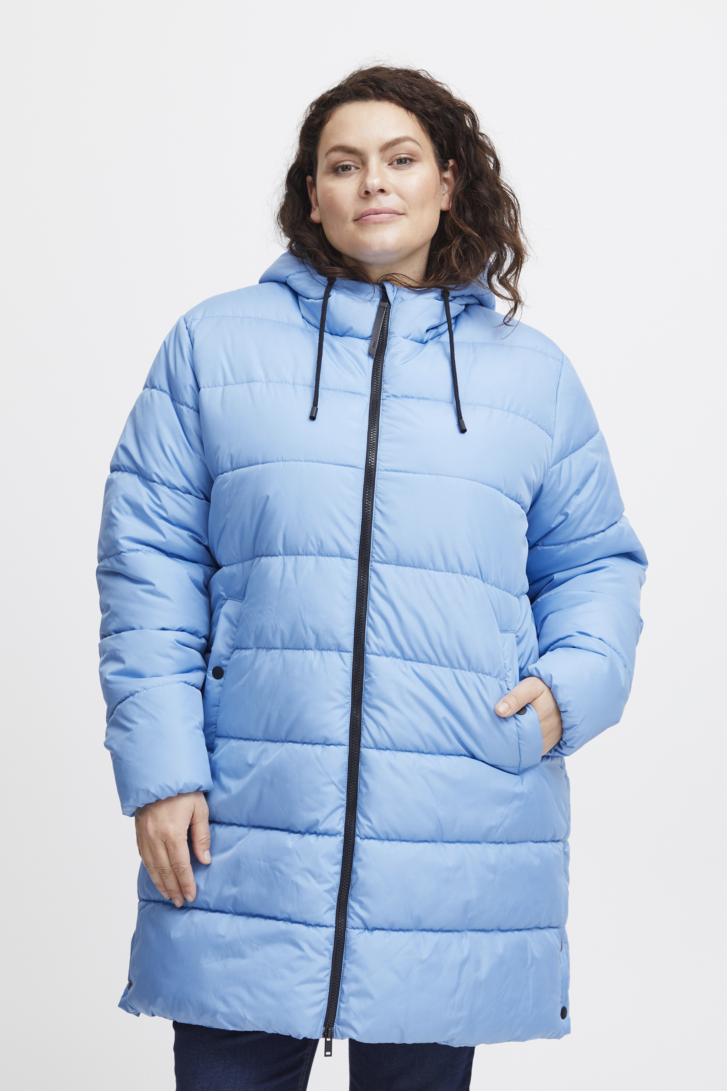 Fransa Plus Size Selection FPMABELLE Bovenkleding - Blauw - grootte 50 vor Vrouwen