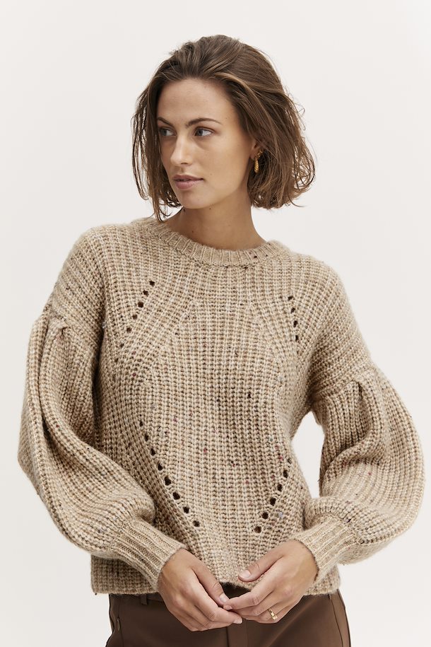 Köb Stickad pullover från Fransa | BON\'A PARTE | Strickkleider