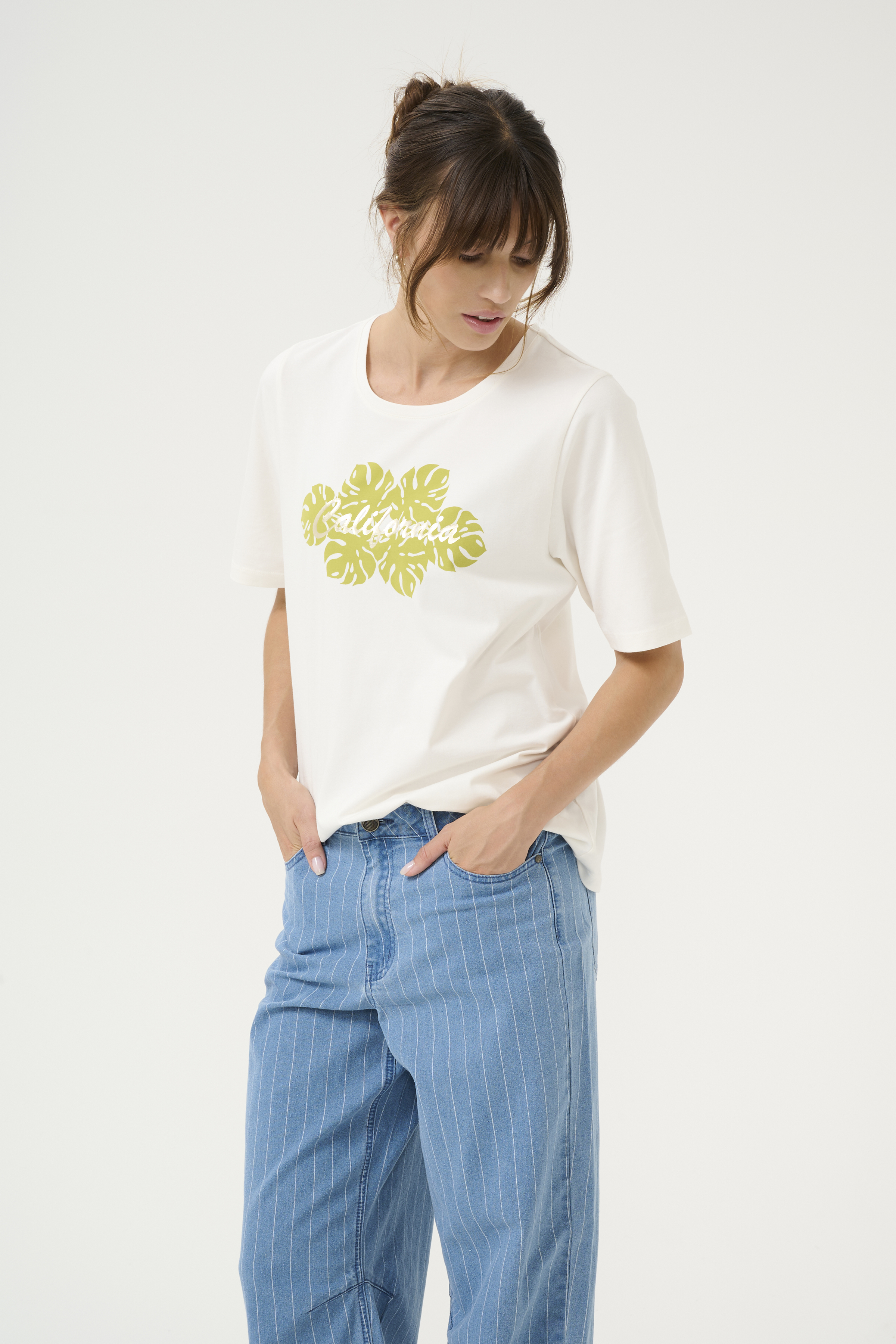 Culture CUace T-shirt - Wit - grootte XS vor Vrouwen