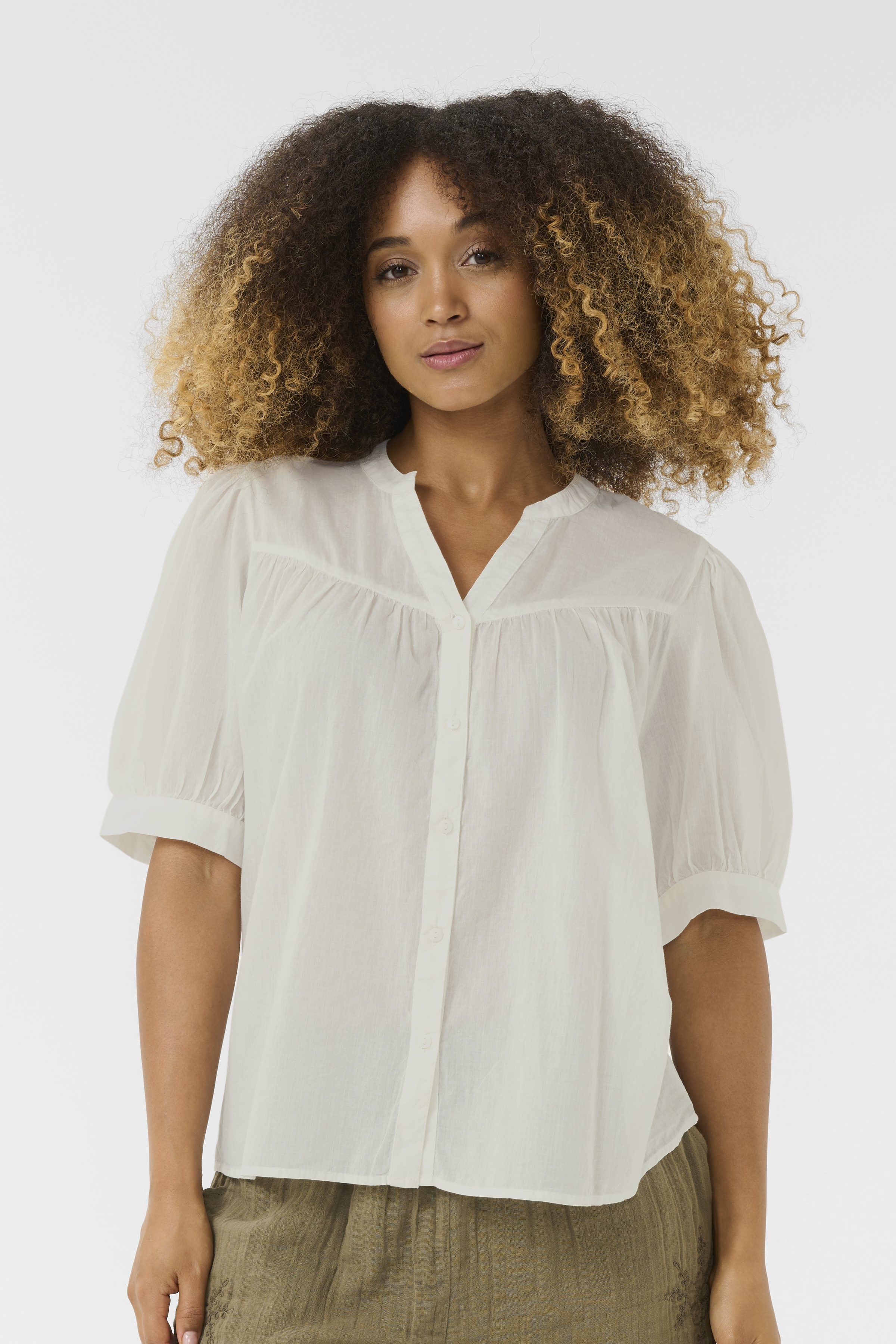 Culture CUcybelle Overhemd - Wit - grootte XS vor Vrouwen