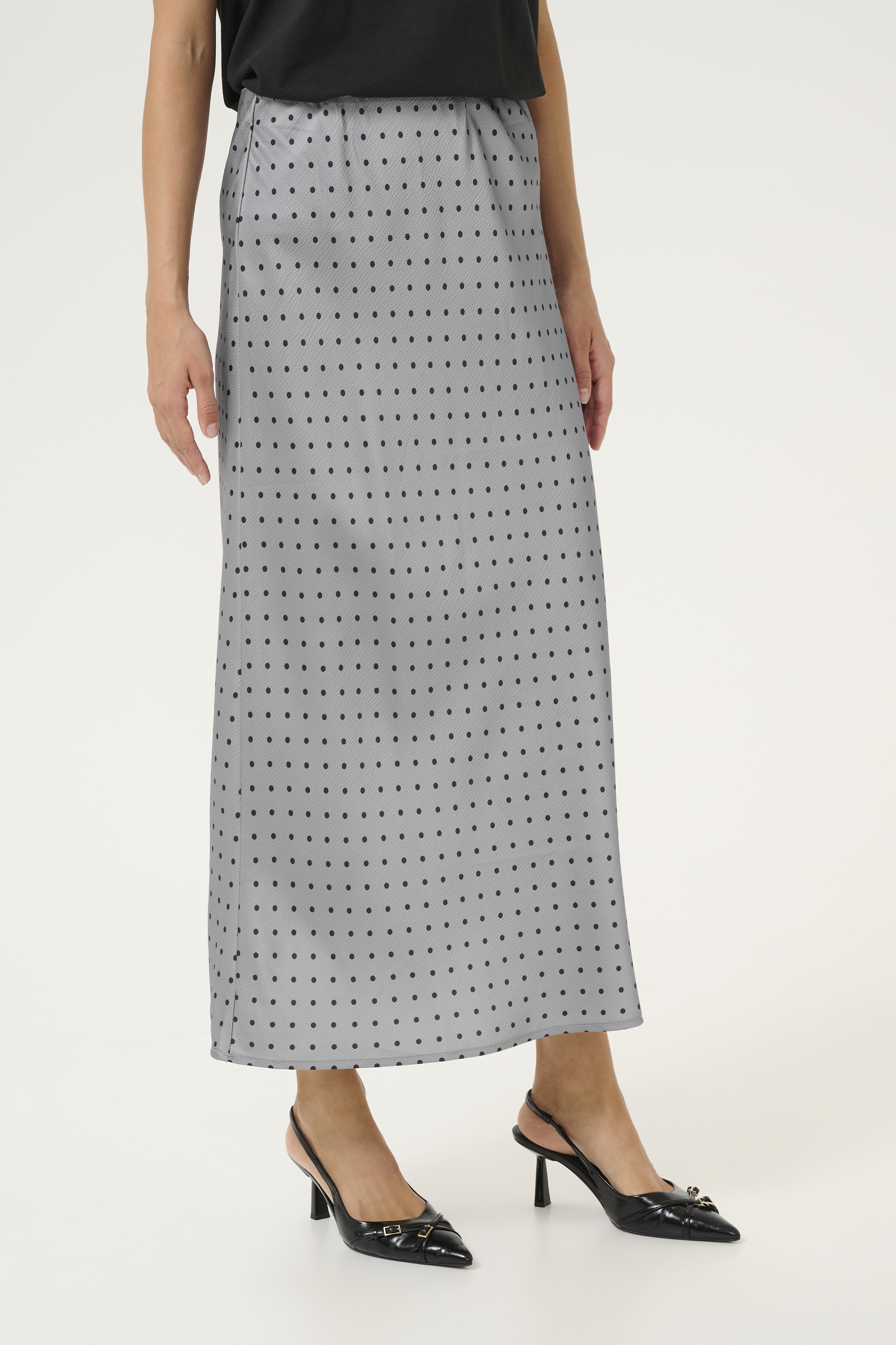 Kaffe KAlotte Rok - Grijs - grootte 44 vor Vrouwen