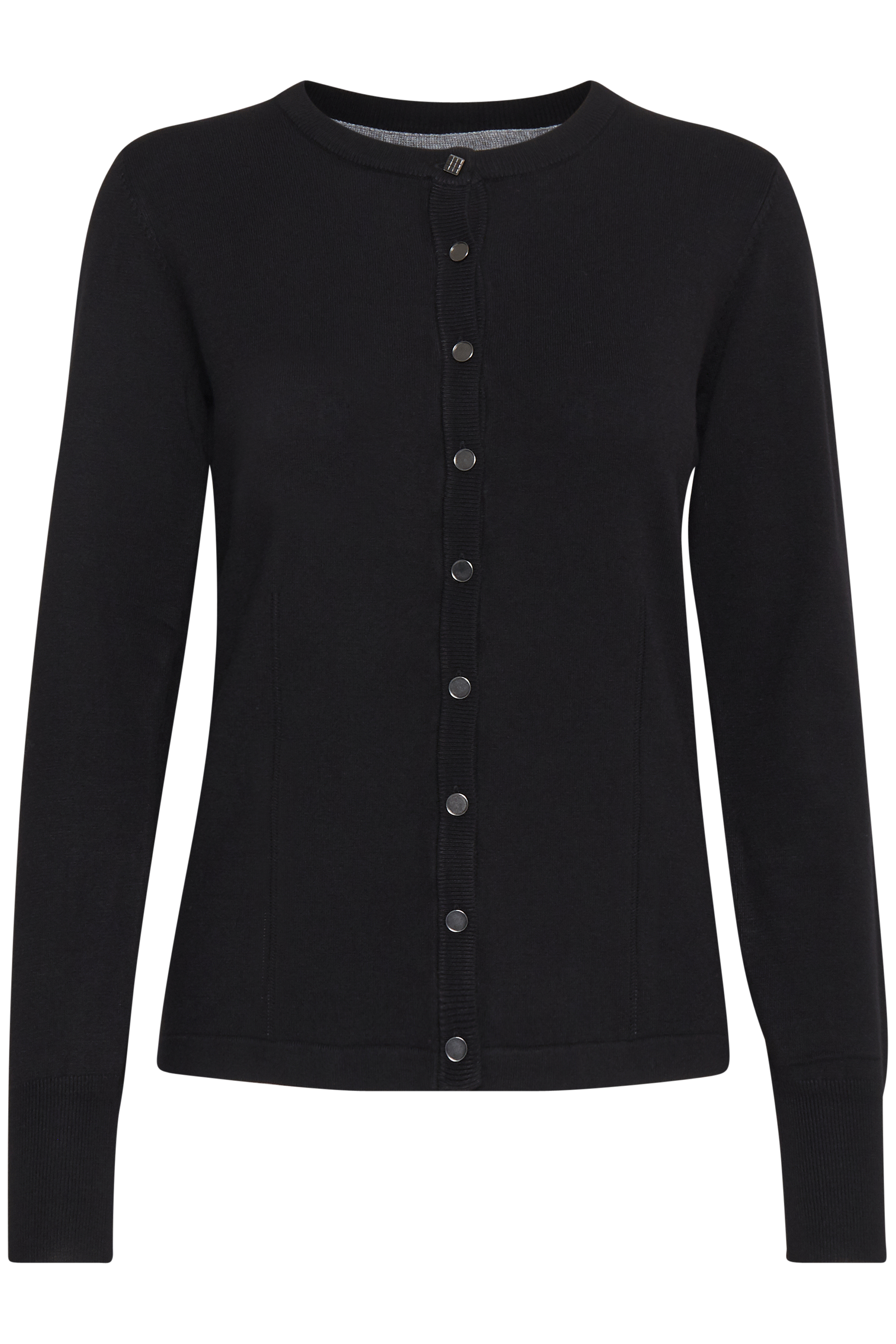 Pulz Jeans Stickad cardigan - Svart - str L för Dam