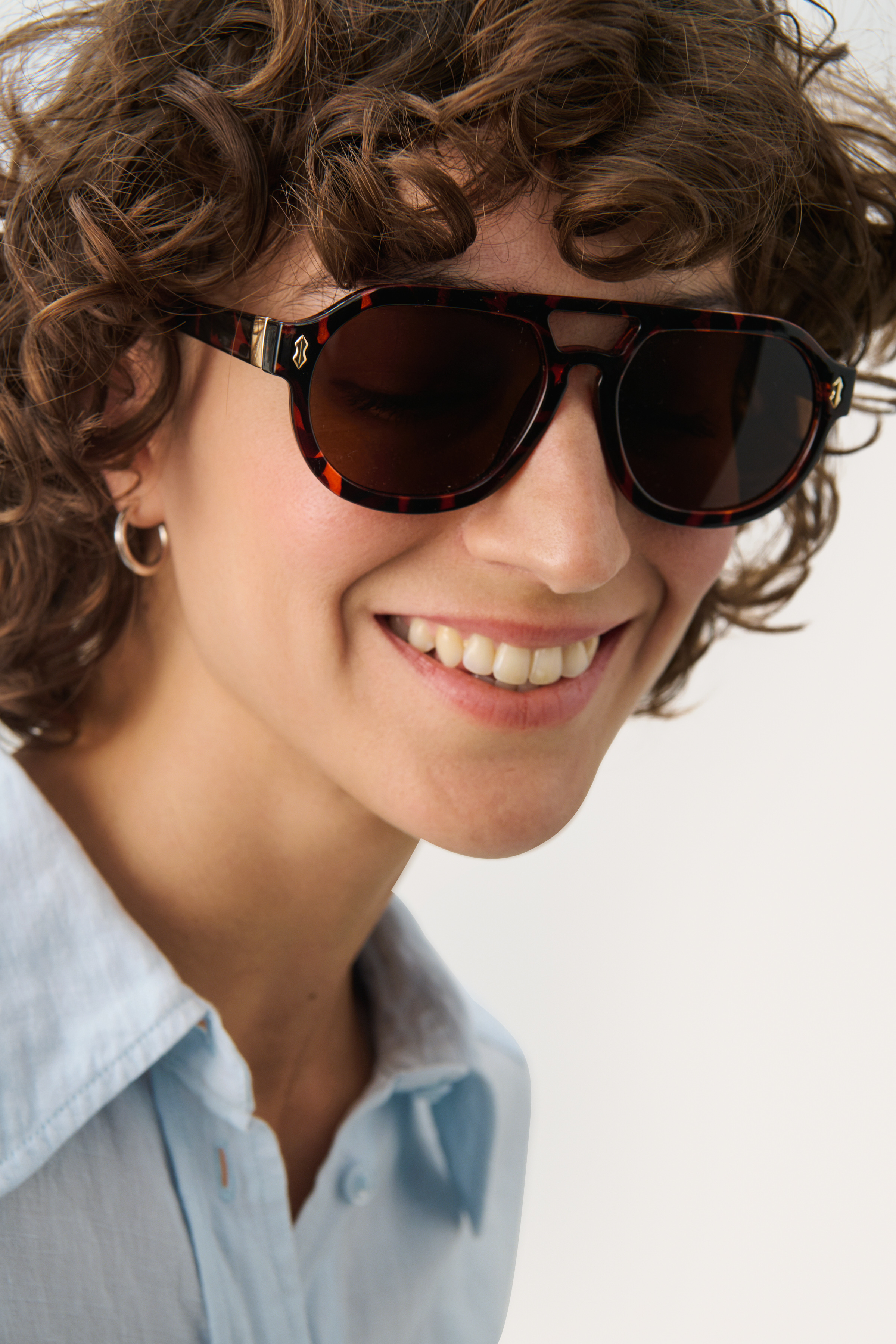 Part Two AnellPW Zonnebril - Brown - grootte ONE vor Vrouwen
