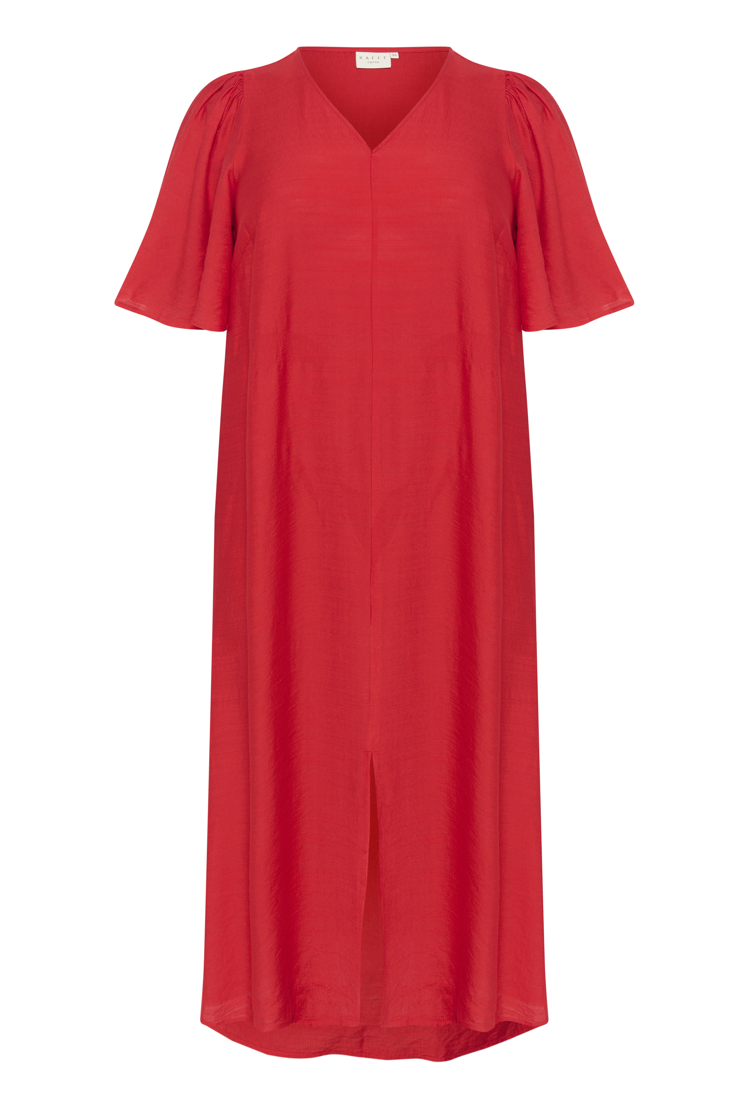 Kaffe Curve KCtera Jurk - Rood - grootte 44 vor Vrouwen