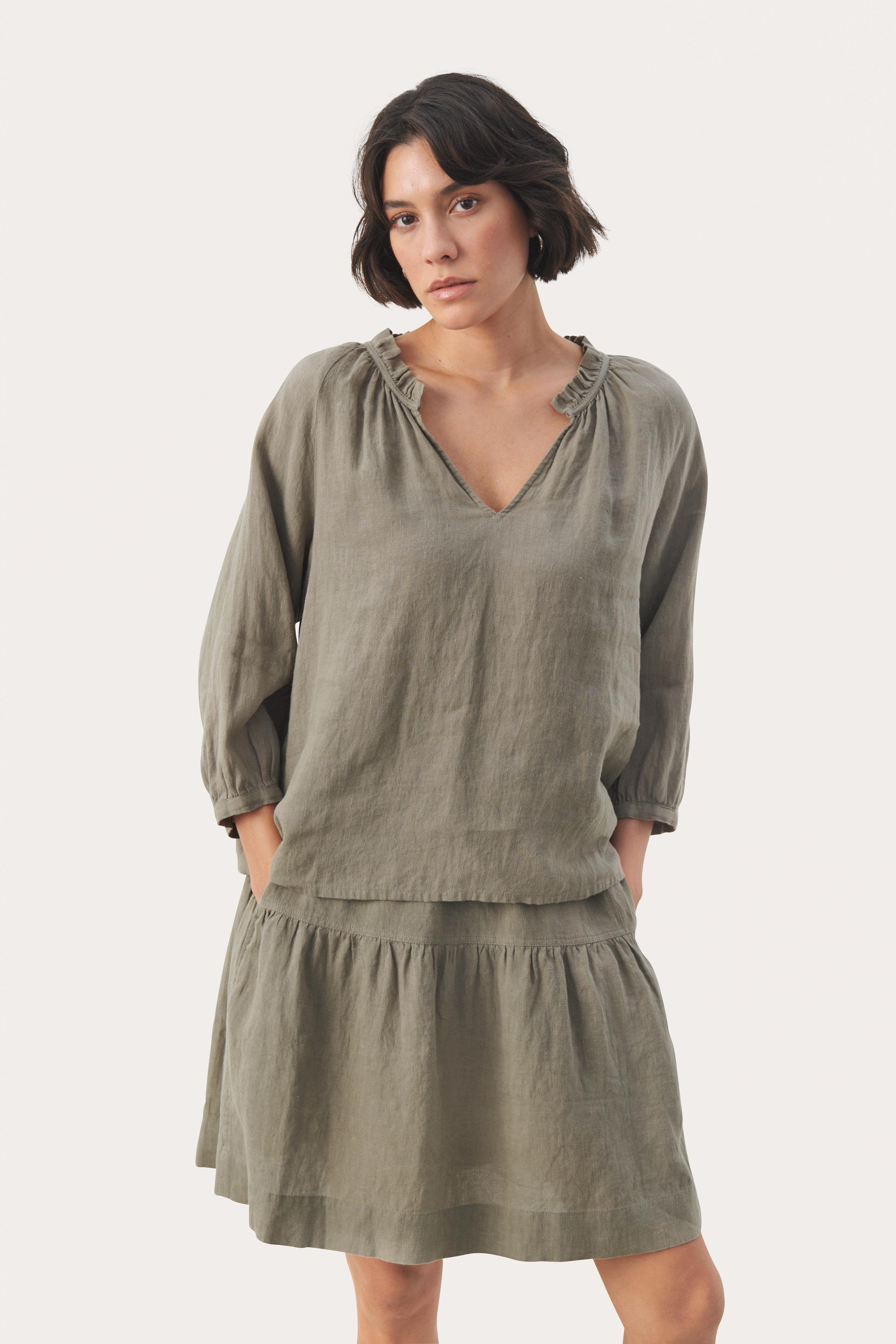 Part Two ElodyPW Blouse - Groente - grootte 42 vor Vrouwen