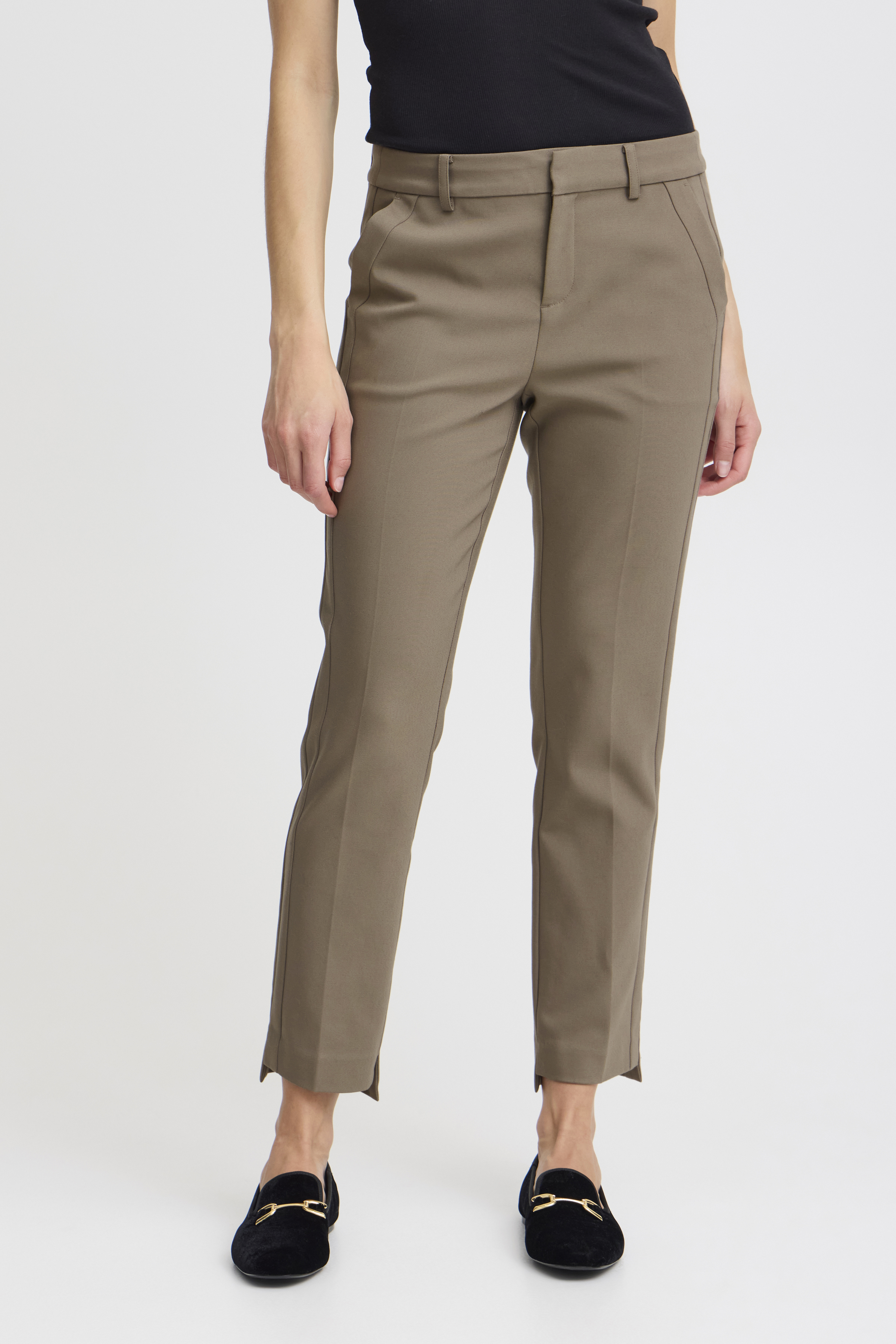Fransa FRVITAE Byxor - Brown - str 36 för Dam
