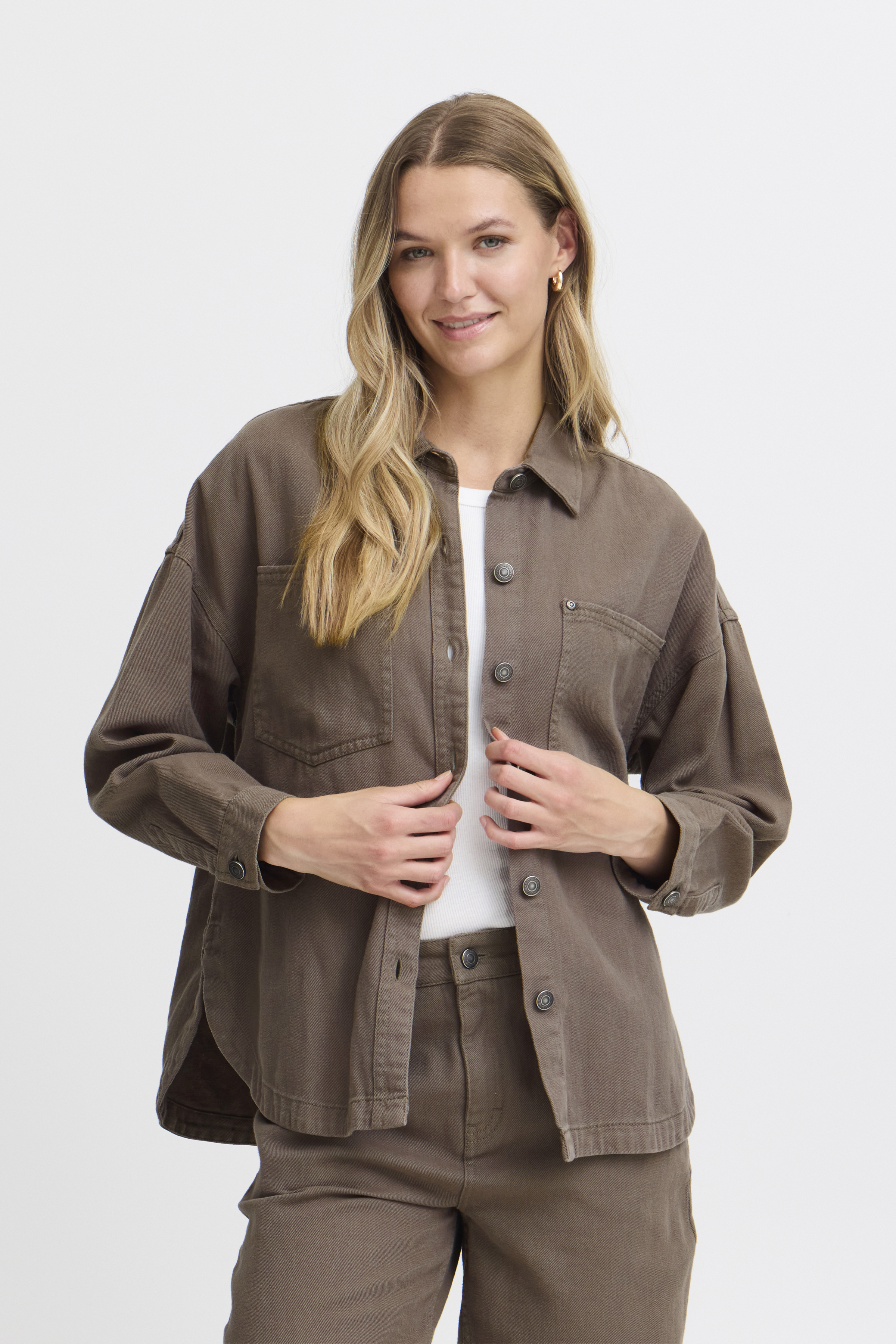 Fransa FRYRSA Casual jakke - Brown - str XS för Dam