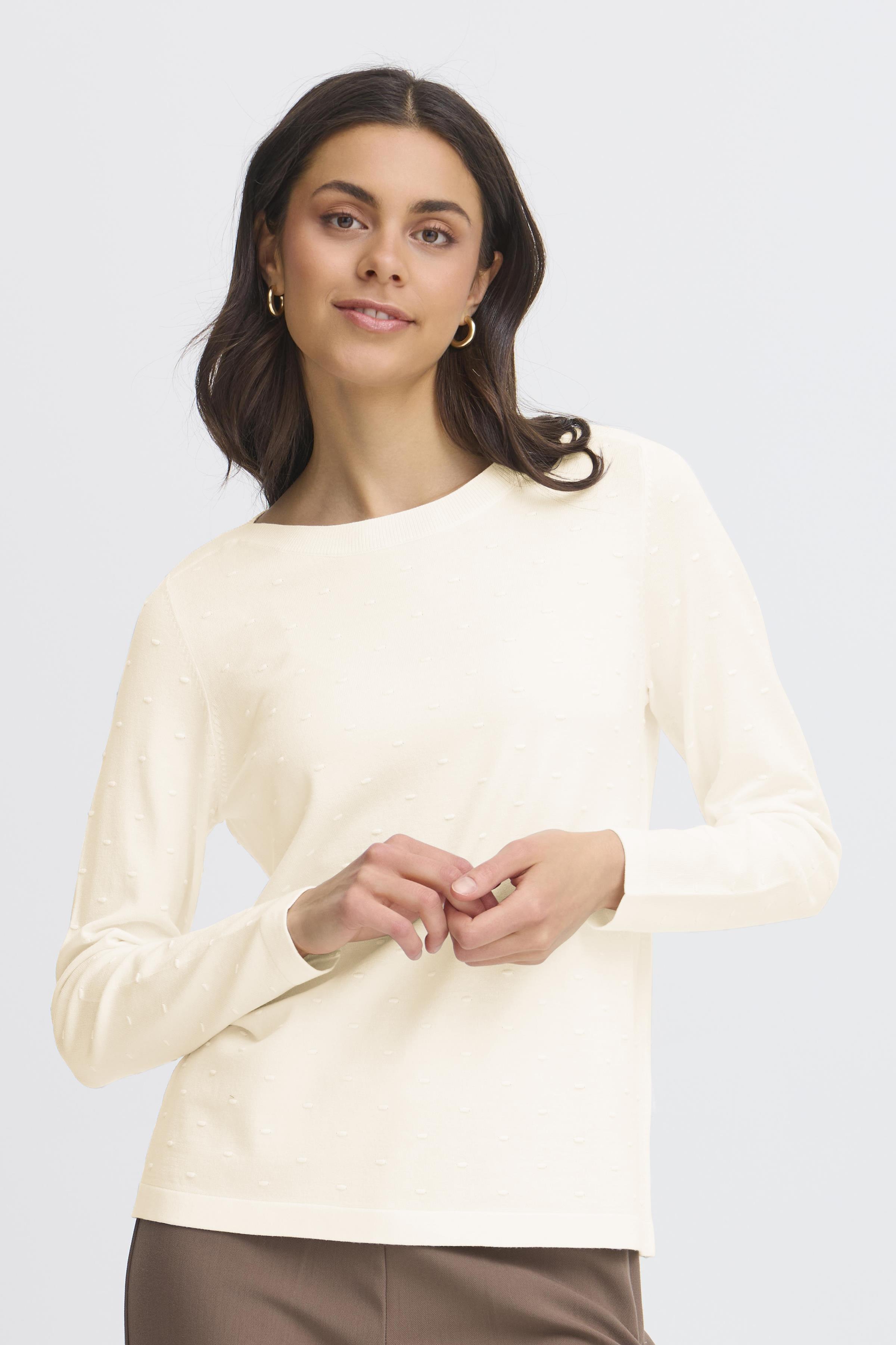 Fransa FRKARIANNE Pullover - Vit - str S för Dam