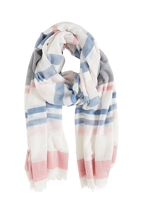 Wit/misty blauw