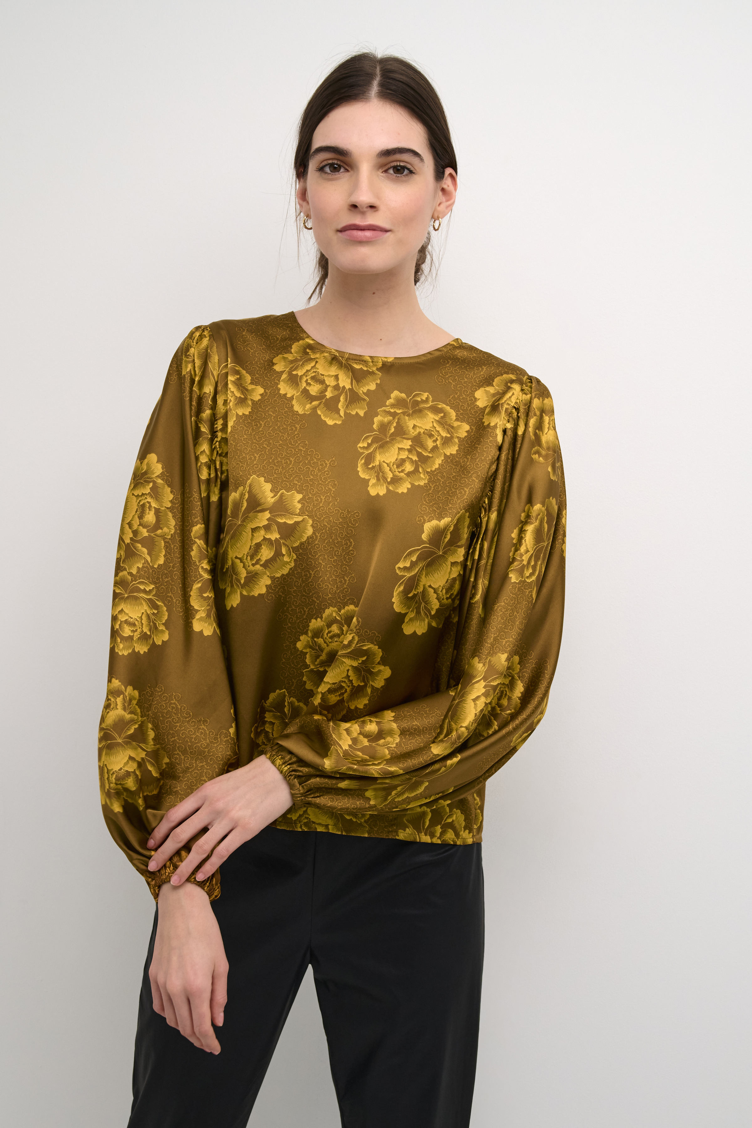 Culture CUrosie Blus - Gul - str XL för Dam