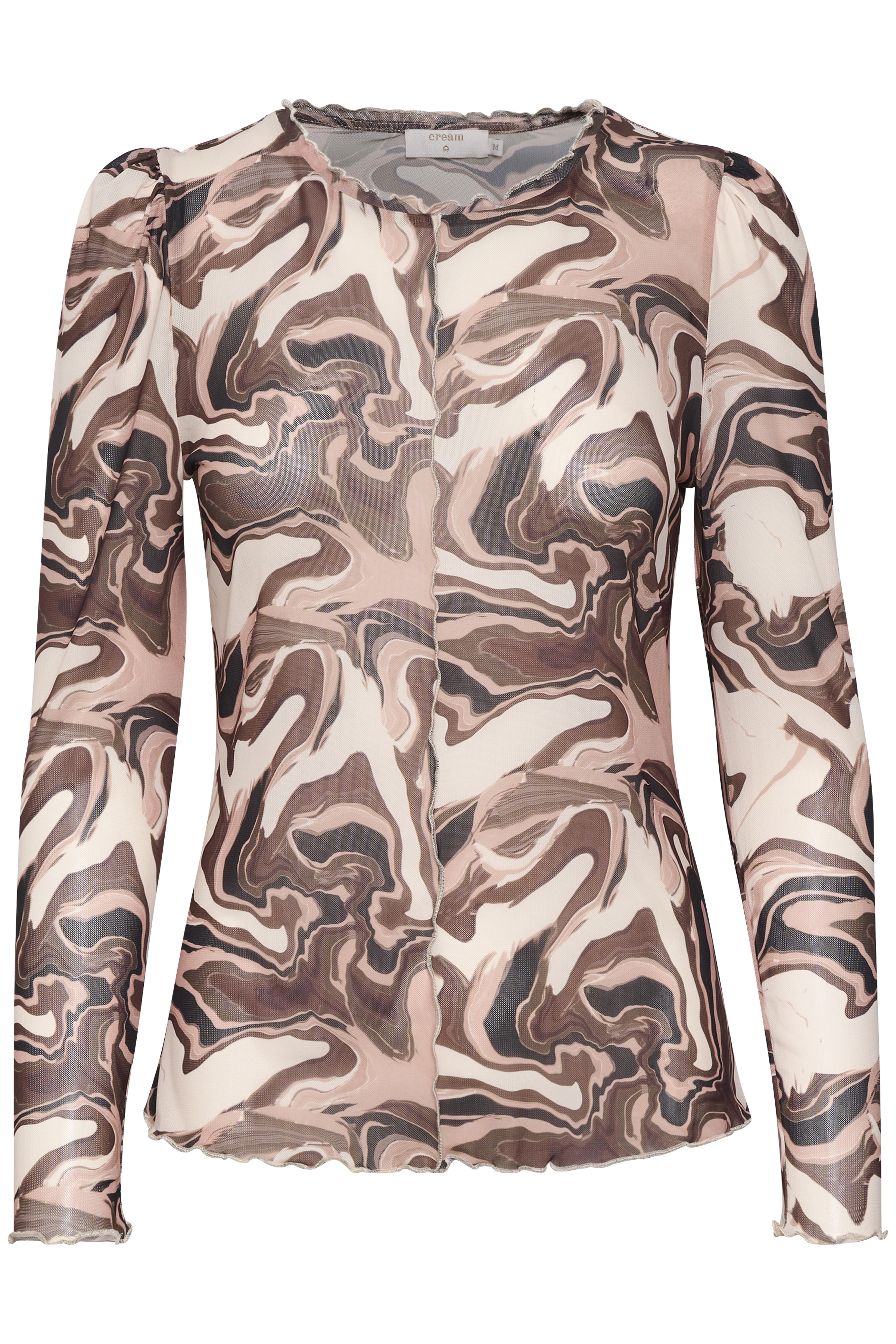 Cream CRUrana Blouse - Brown - grootte XL vor Vrouwen