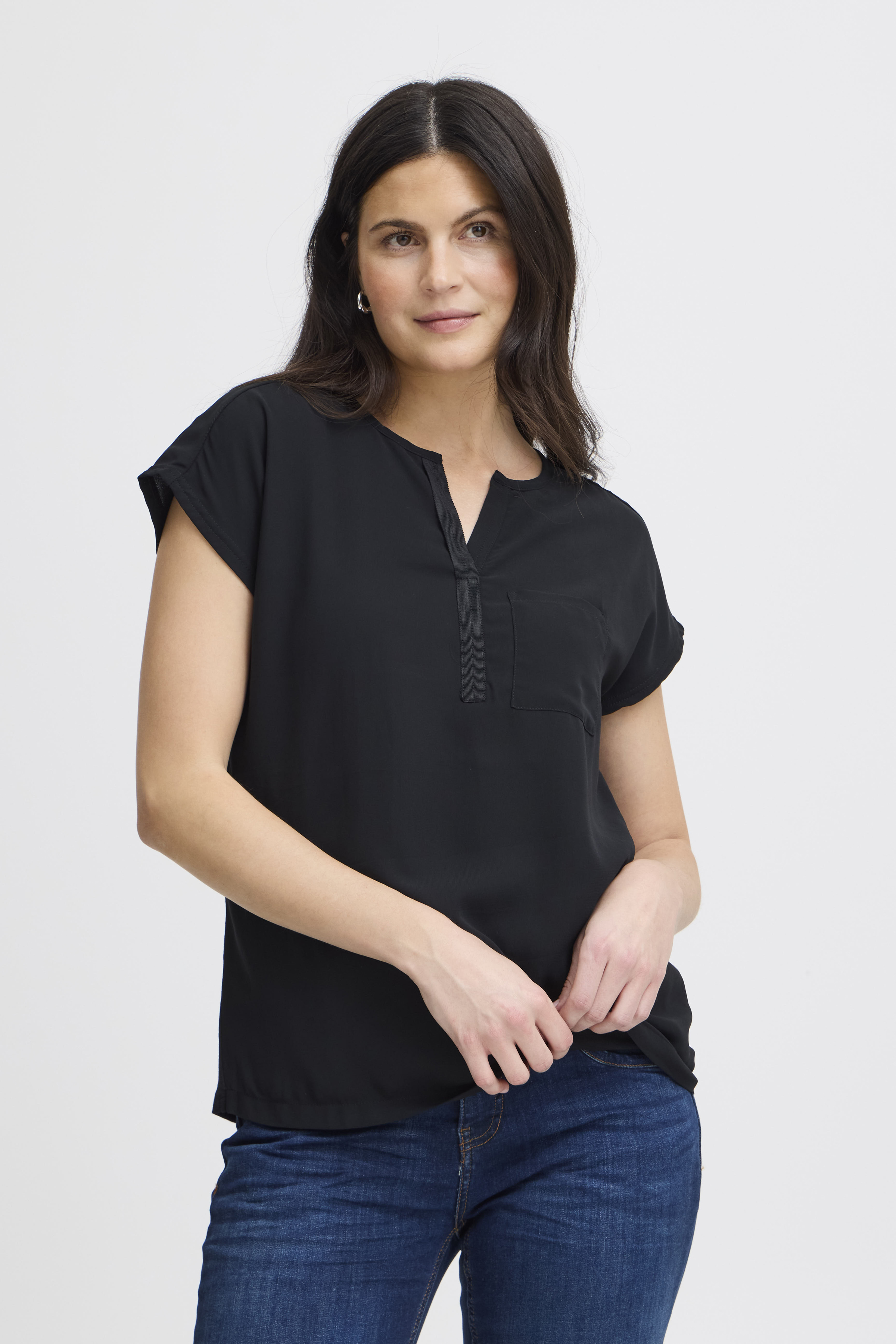Fransa FRZawov Blouse - Zwart - grootte XS vor Vrouwen