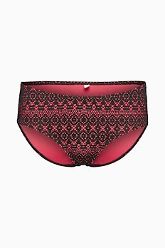 Zwart/rood